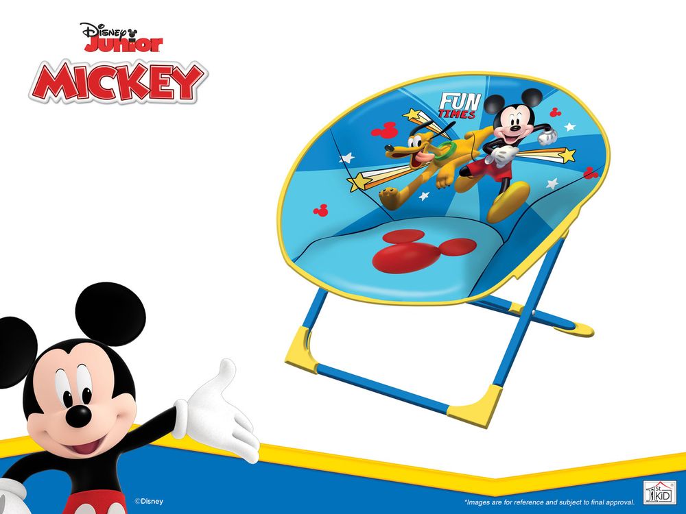 Disney - Mickey Mouse Kids Moon Chair - Blue