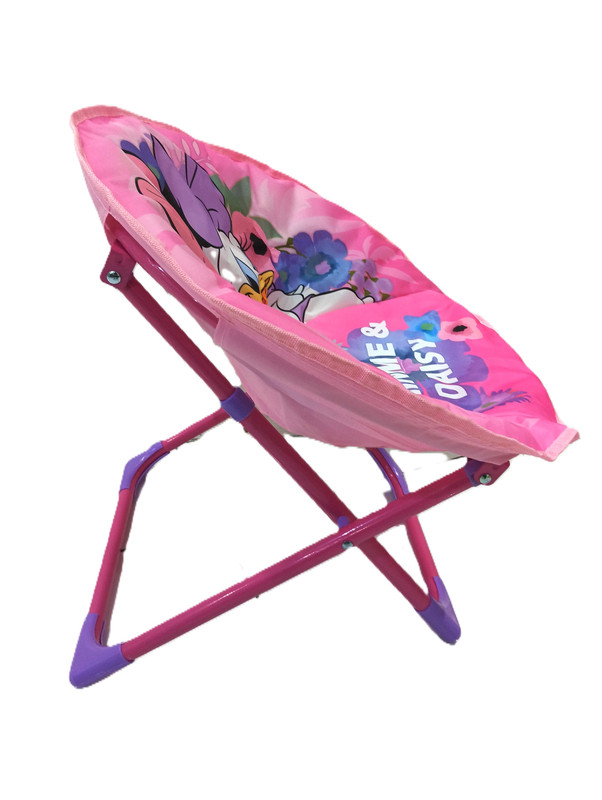 Disney - Minnie Mouse Foldable Kids Moon Chair - Pink