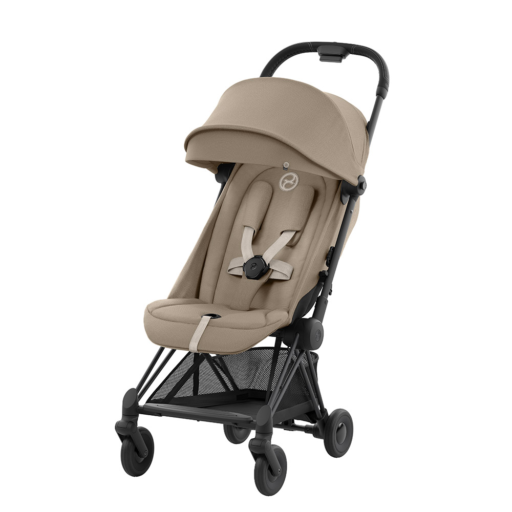 Cybex - Coya Ultra-Comfort Stroller - Cozy Beige/Matt Black