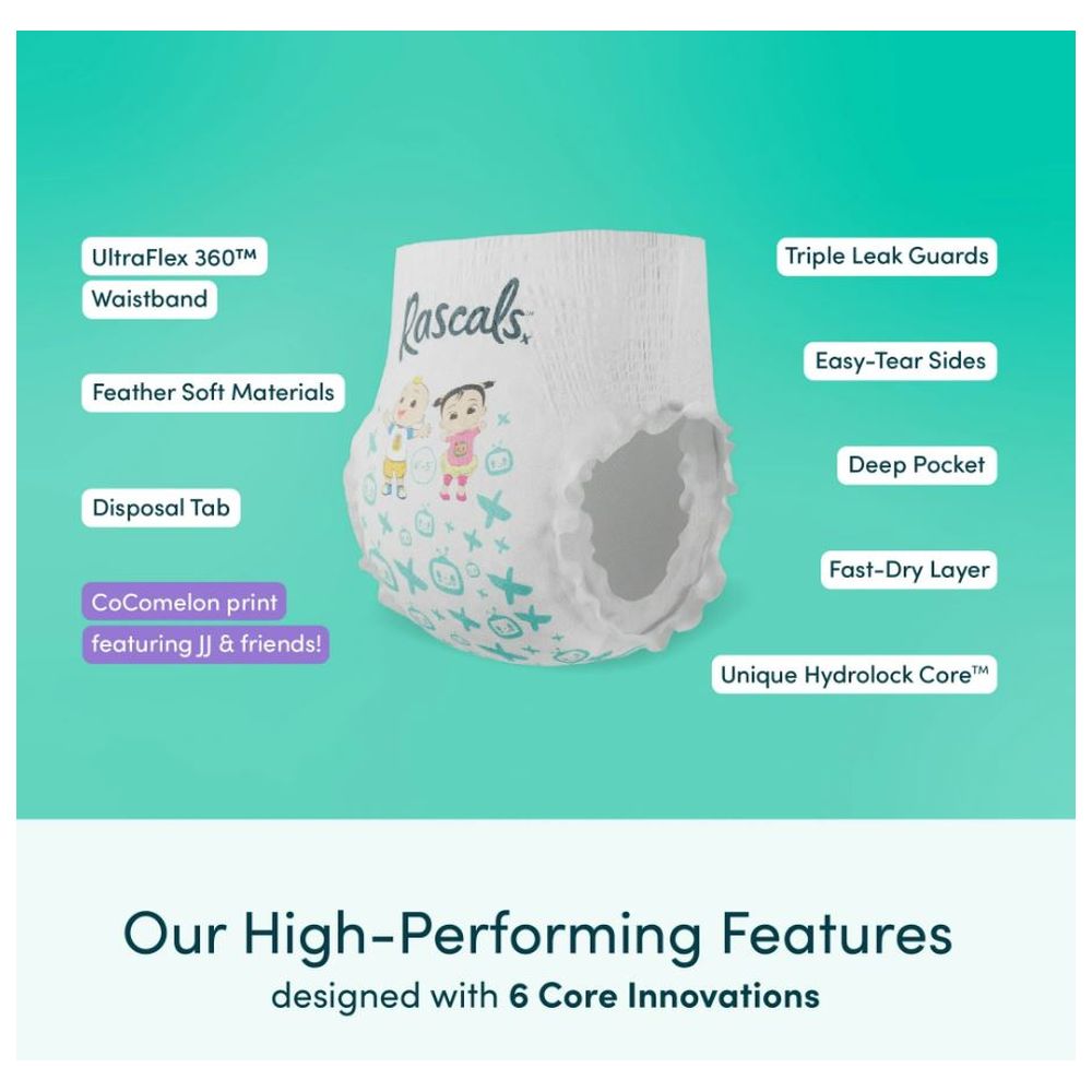 Rascals Cocomelon Edition Training Diaper Pants - Size 6 - 15-20 kg - 26 Pcs