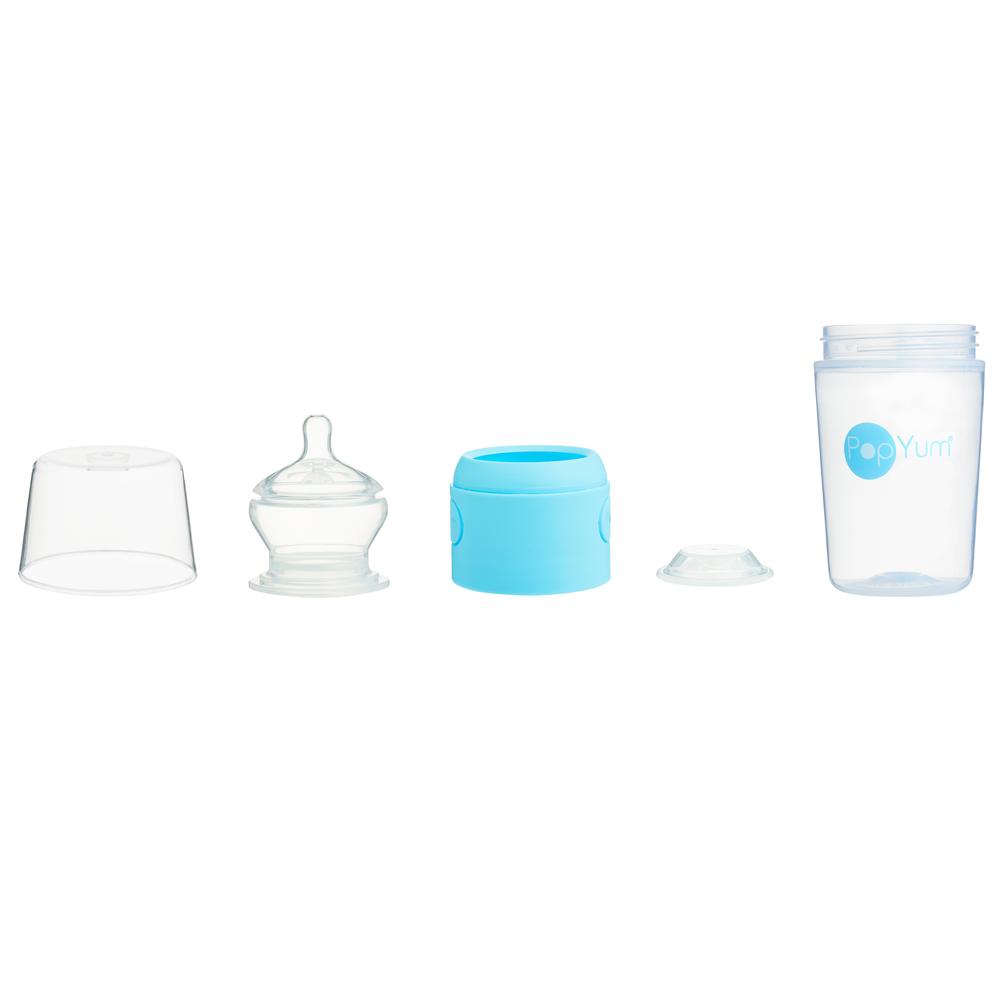 بوب يام - رضّاعات مضادة للمغص - عبوة من قطعتين - تدفق متوسط ​​- 260 مل