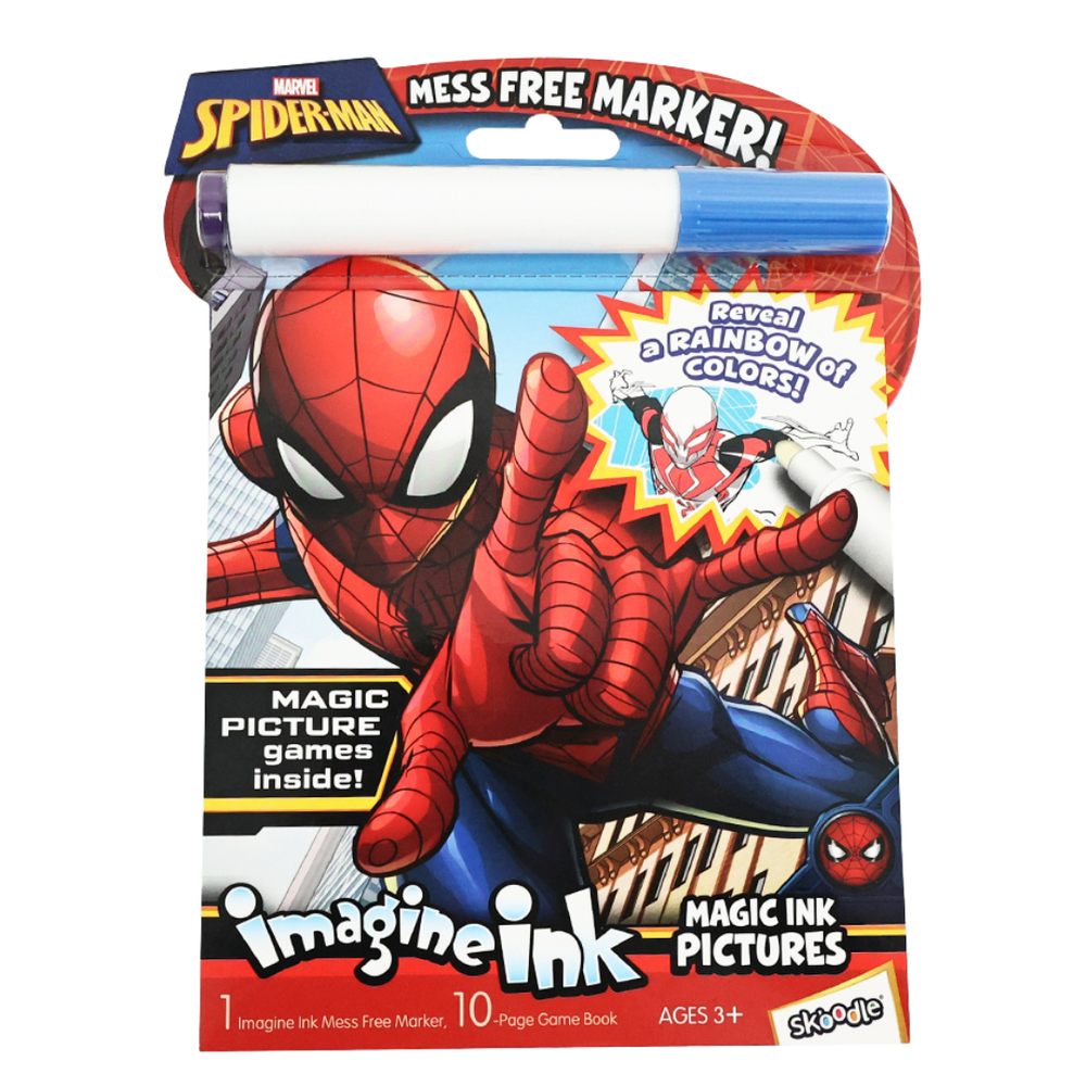 كتاب الحبر السحري سبايدرمان