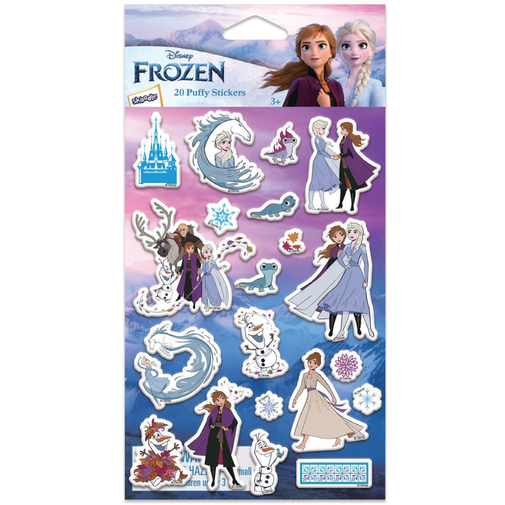 Disney - Frozen 3D Puffy Sticker Sets - 20pcs