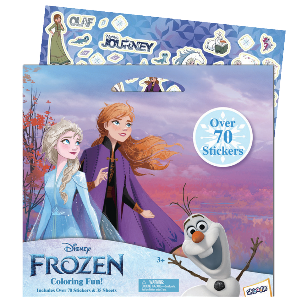 Disney - Frozen Coloring Fun - 70 Stickers