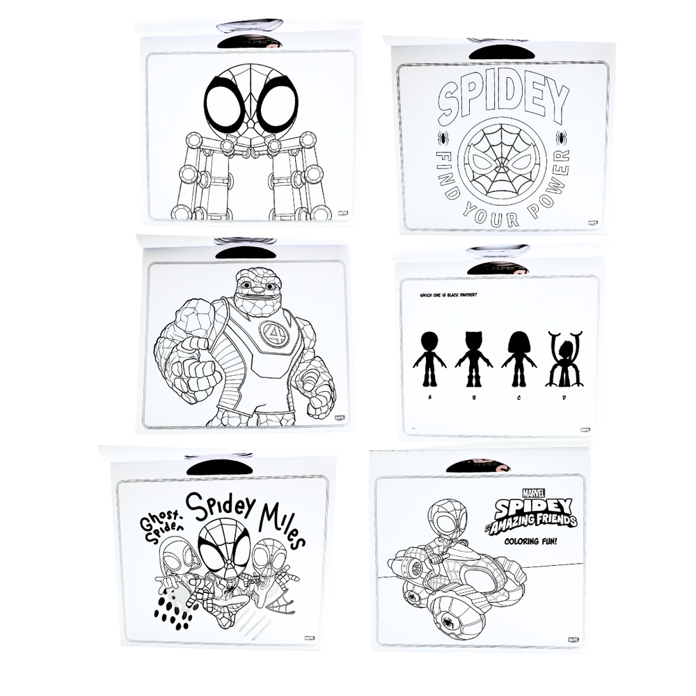Marvel - Spidey Coloring Fun - 70 Stickers