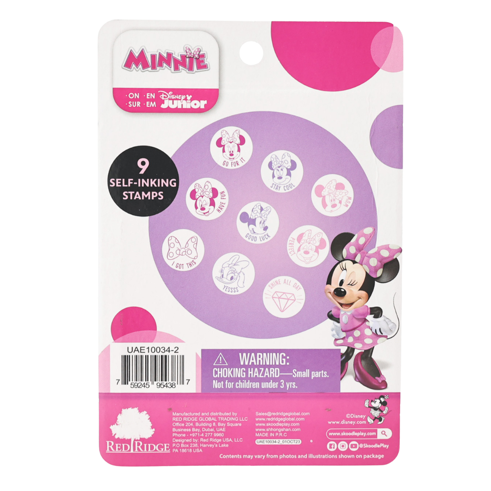 ديزني - مجموعة طوابع ميني ذاتية الحبر - عدد 9