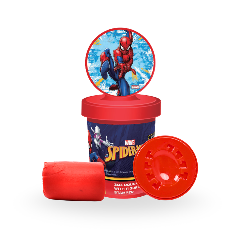 Marvel - Spider-man Clay Dough with Figure Stamper - 85gm