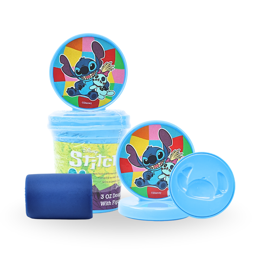 ديزني - معجون صلصال ستيتش مع ختم بأشكال - 85 جرام