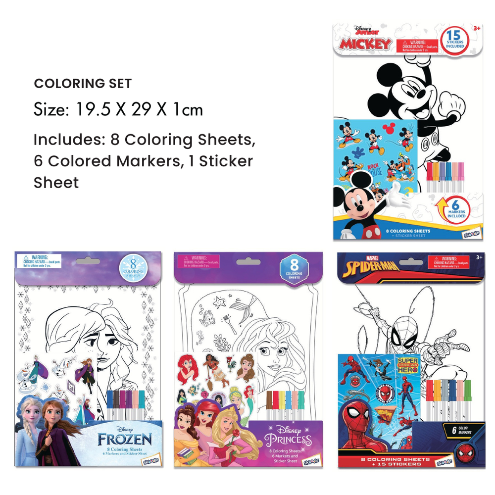 Disney - Frozen Coloring Sheets Kit