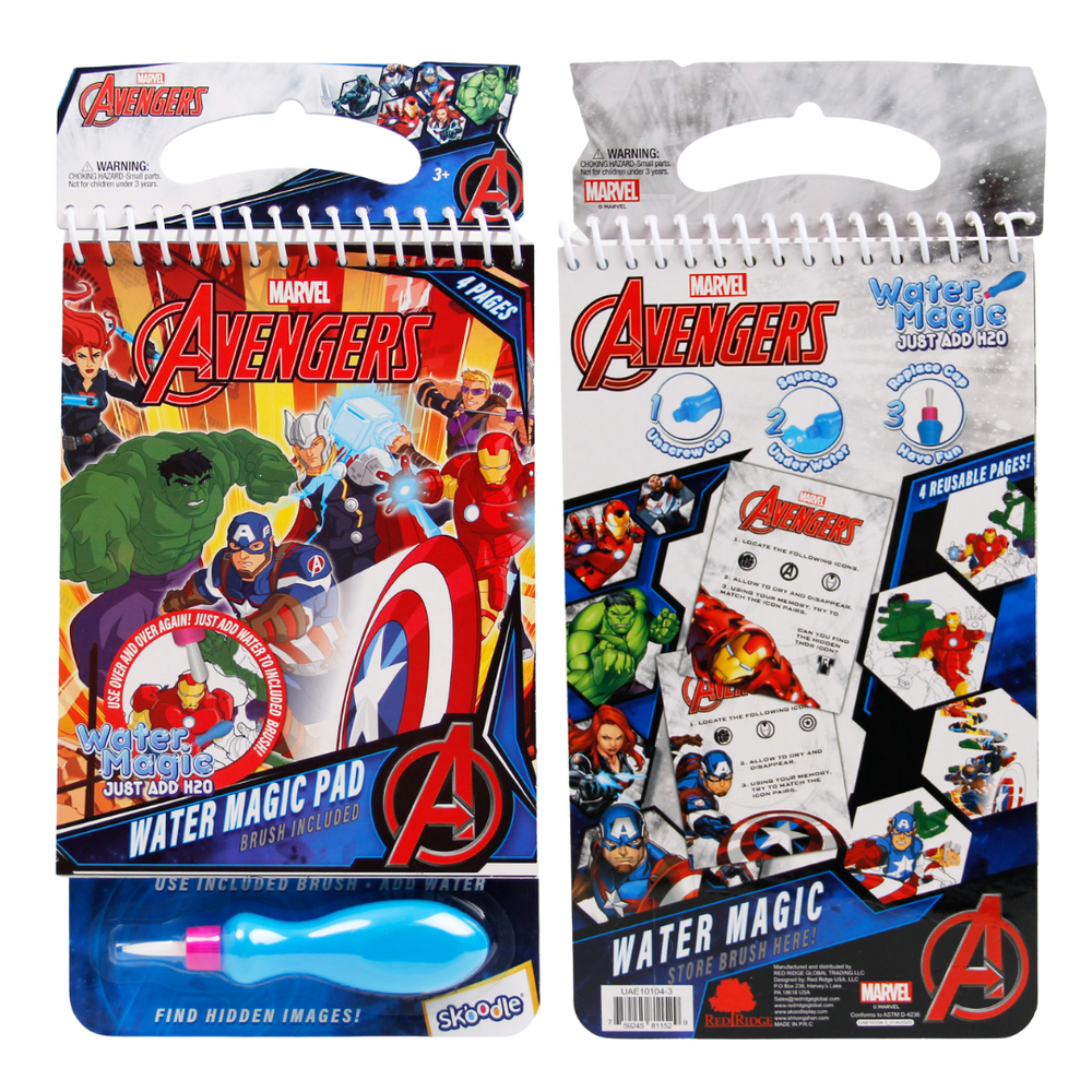 Marvel - Avengers Water Magic Pad with Brush