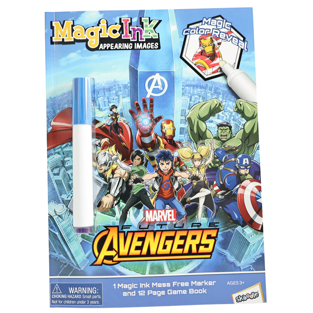 Marvel - Avengers Magic Ink Book