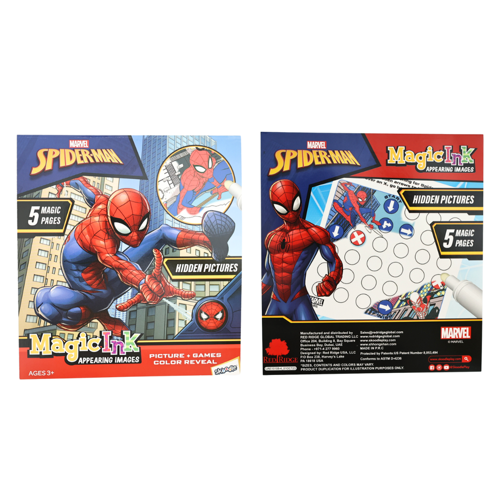 Marvel - Spider Man Mini Magic Ink Book