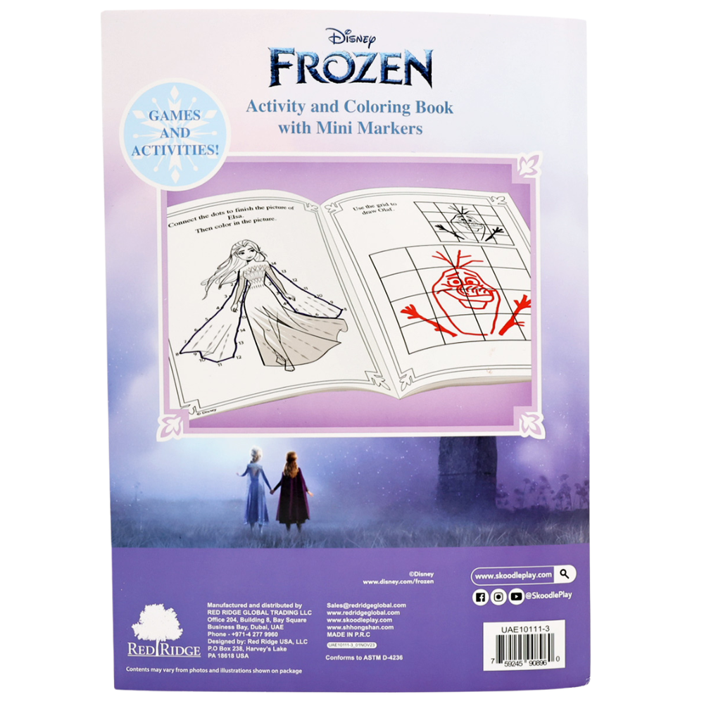 Disney - Frozen Activity Book with Mini Markers