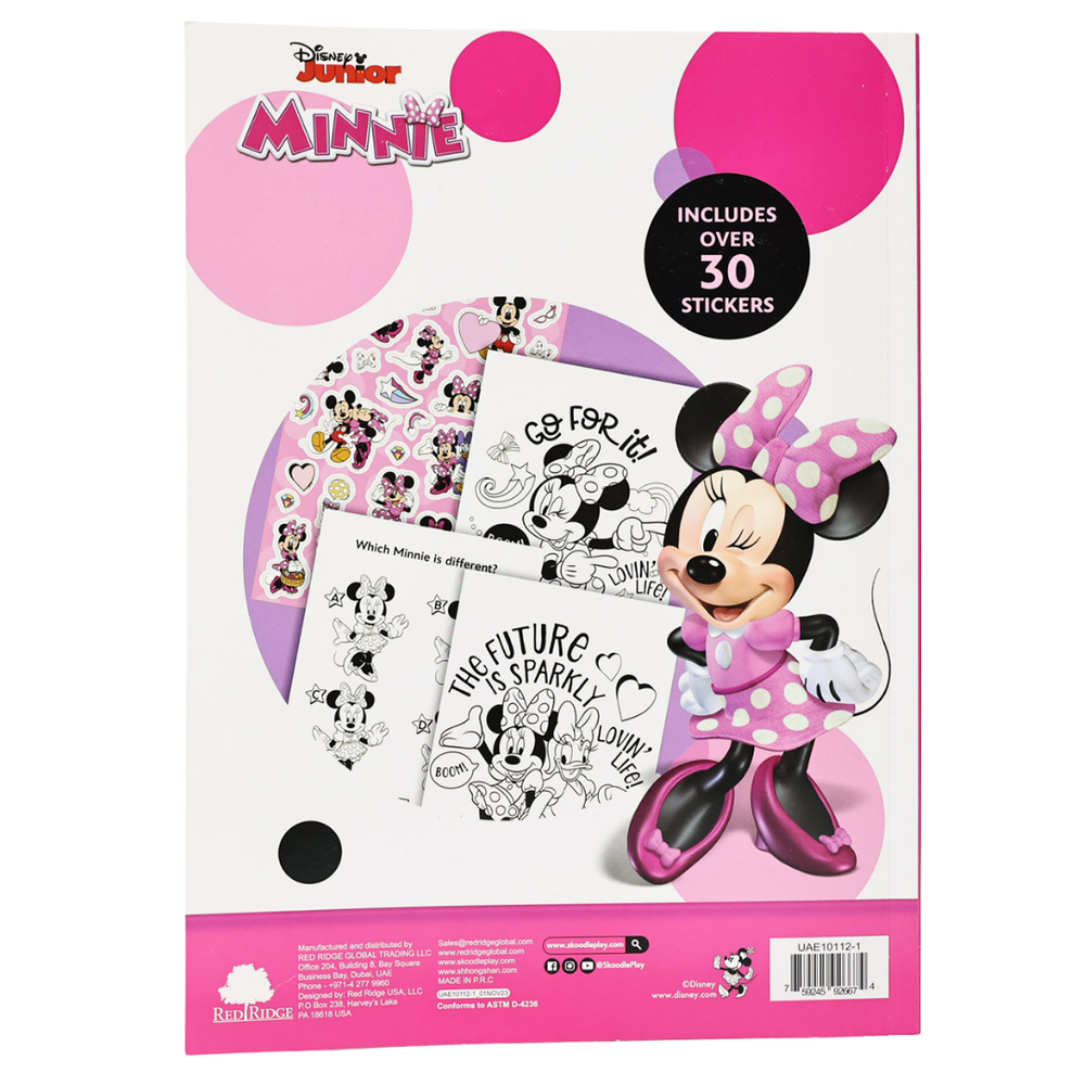 Disney - Minnie Coloring & Activity Book with Crayons