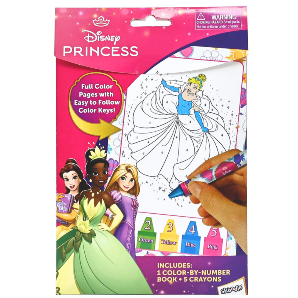 Disney - Princess Color By Number Kit