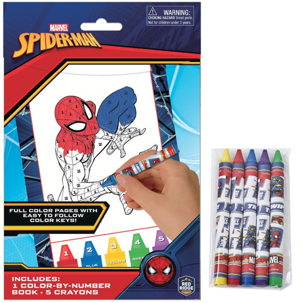 Marvel - Spider-man Color By Number Kit