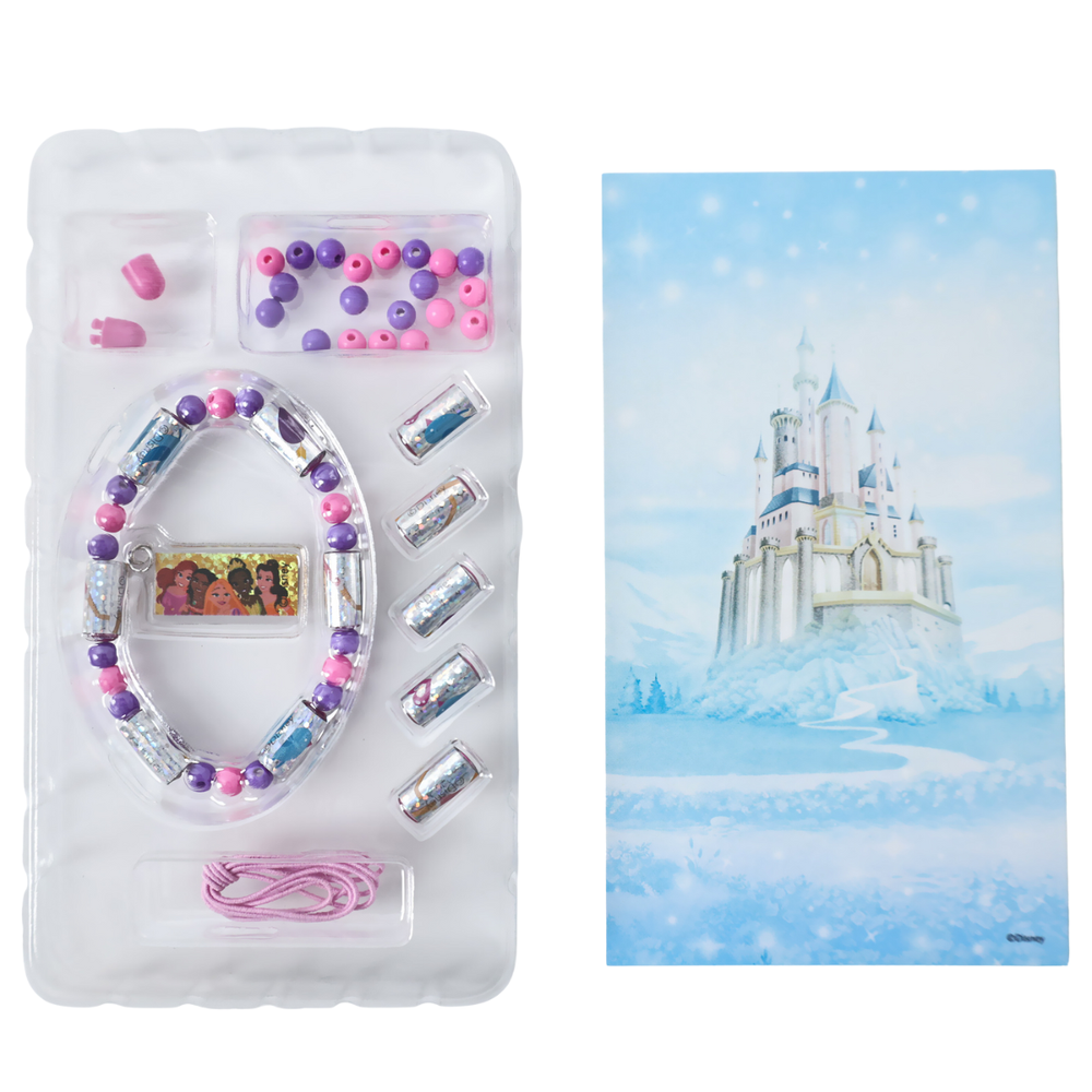 مجموعة أساور ديزني - خرز ملصقات ثلاثية الأبعاد - أميرة