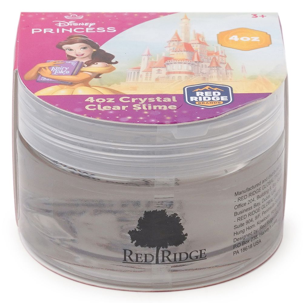 Slime Squad - Disney Princess Crystal Clear Slime - Clear - 118 ml