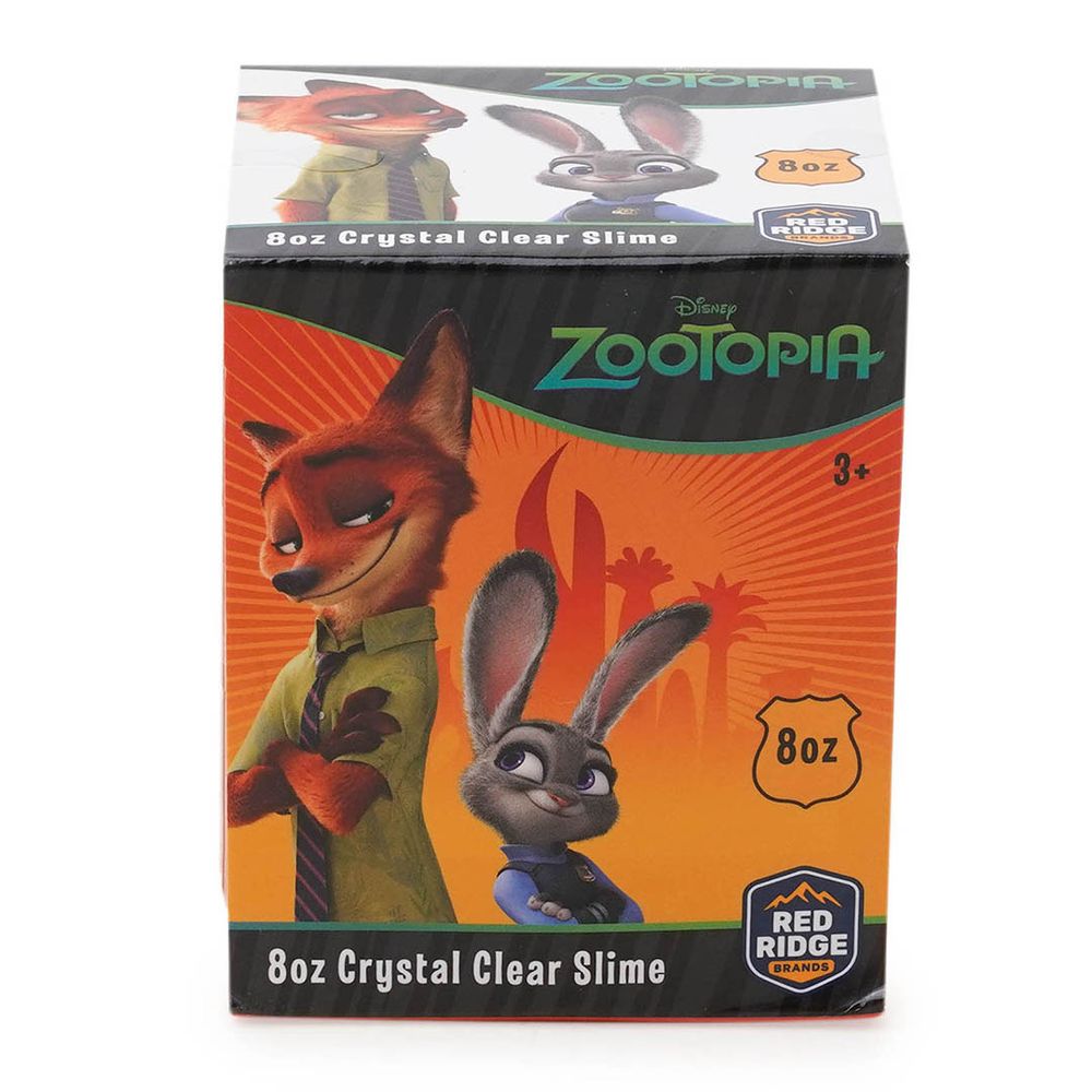 Slime Squad - Disney Zootopia Crystal Clear Slime - Orange - 236 ml