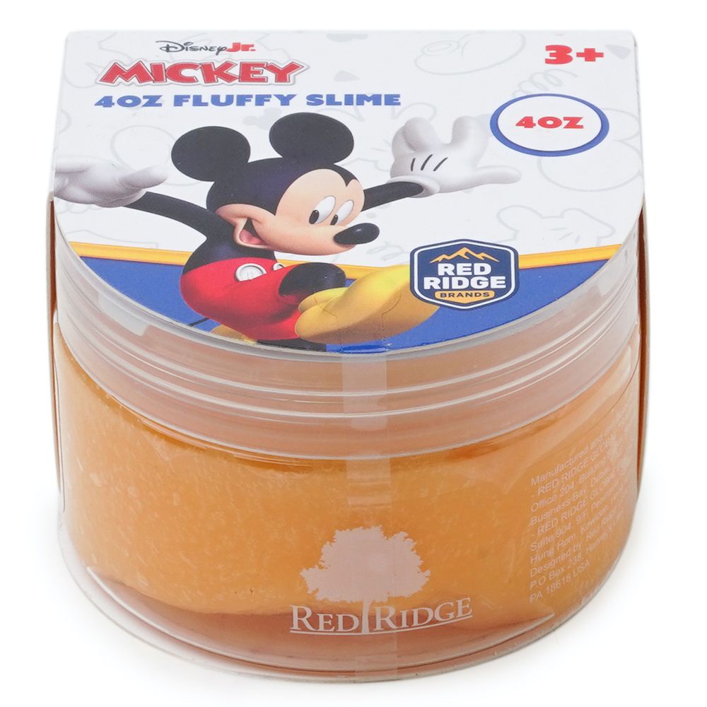 Slime Squad - Disney Mickey Fluffy Slime - Light Orange - 118 ml