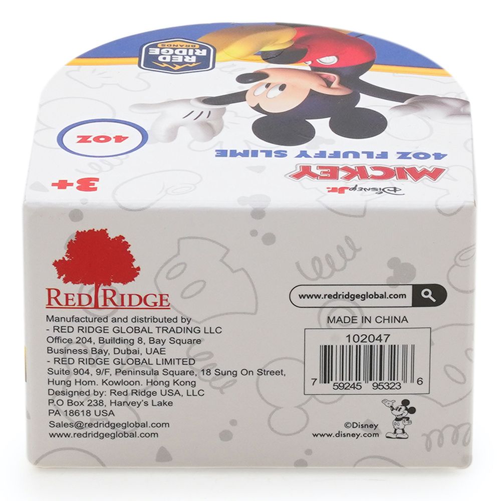 Slime Squad - Disney Mickey Fluffy Slime - Light Orange - 118 ml