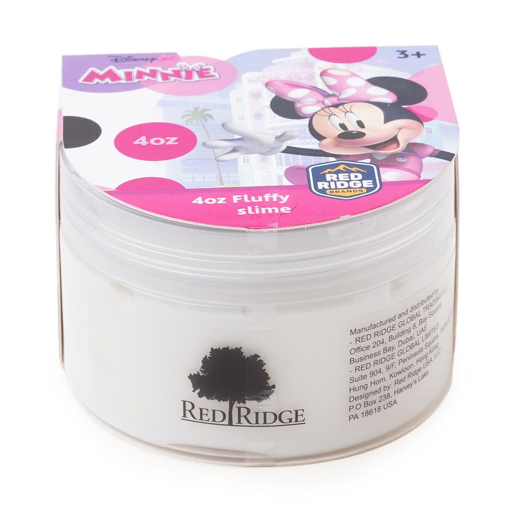 Slime Squad - Disney Minnie Fluffy Slime - Clear - 118 ml