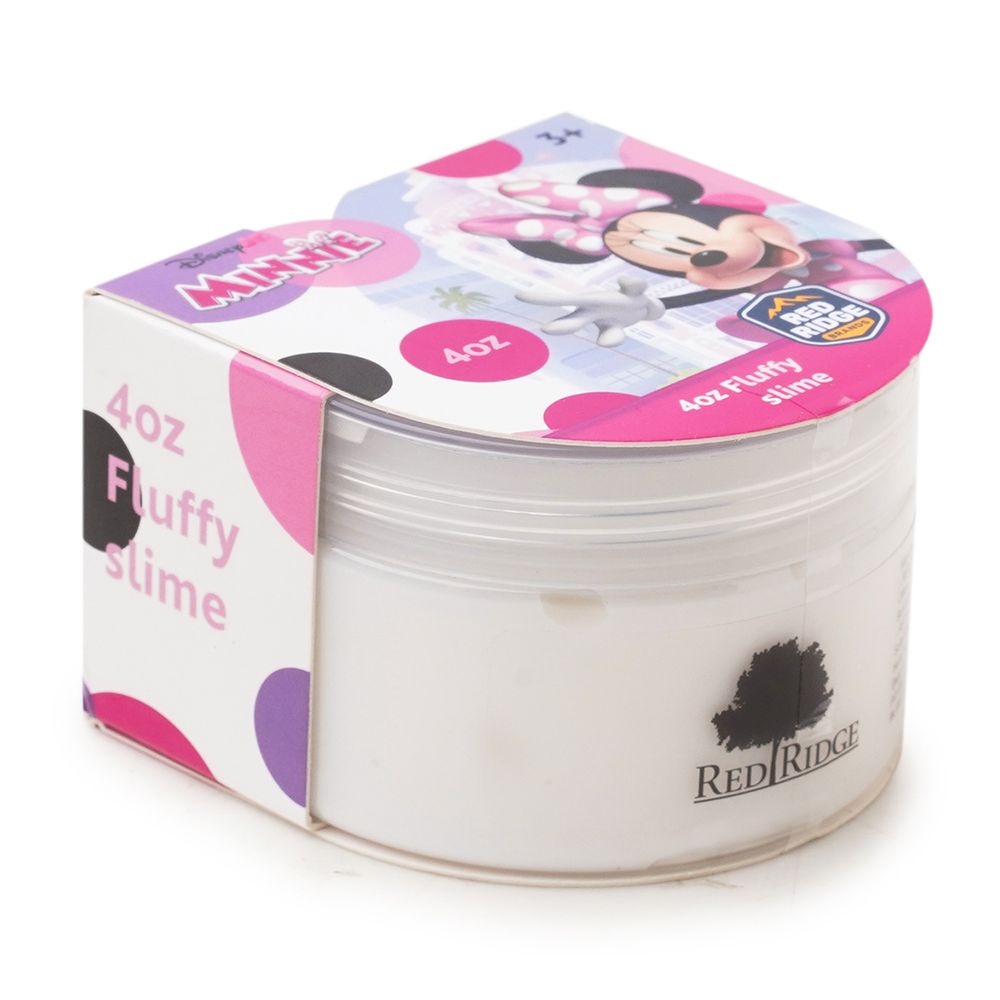 Slime Squad - Disney Minnie Fluffy Slime - Clear - 118 ml