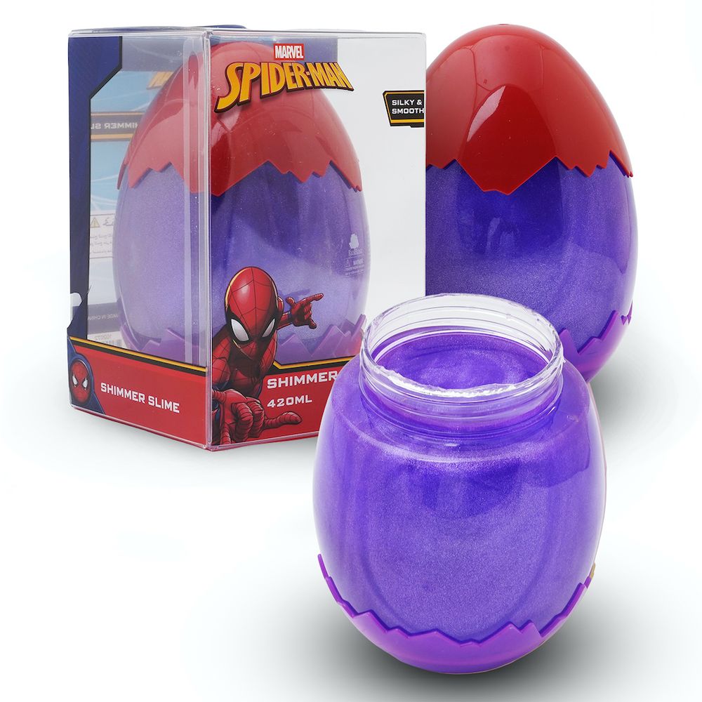 Slime Squad - Marvel Spider Man Shimmer Slime - 420 ml