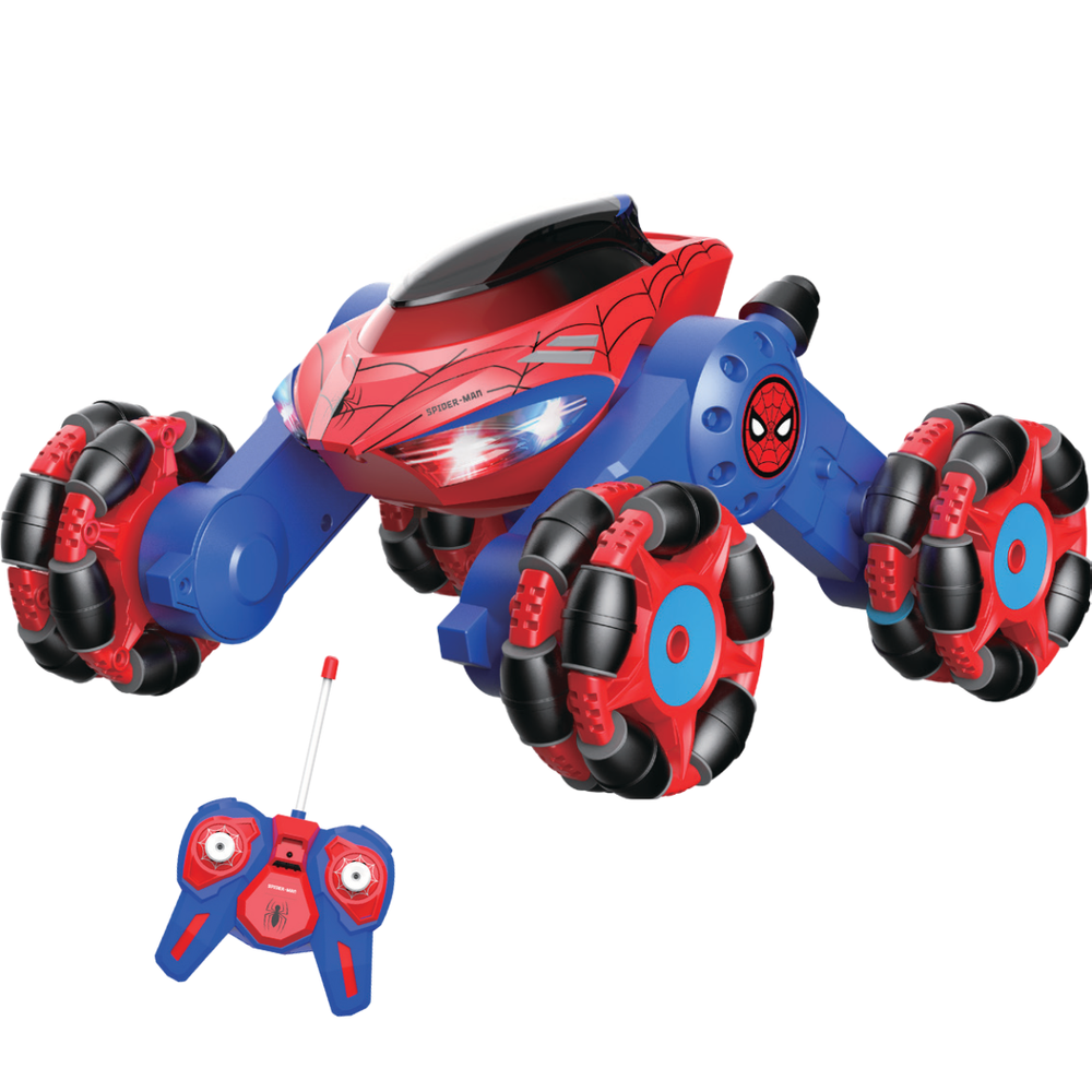 مارفل – سيارة استكشافية دريفت ريموت كنترول سبايدرمان – متعدد الألوان