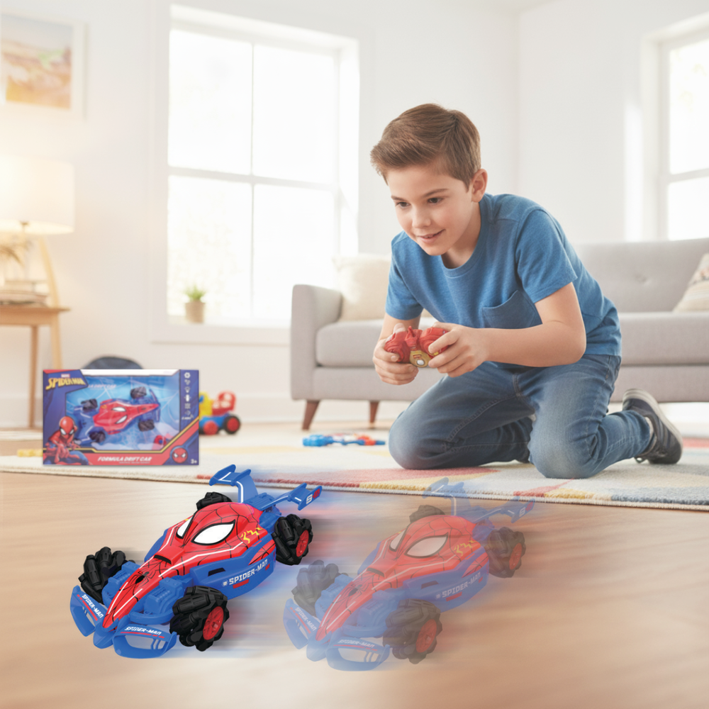Marvel - Spider-Man RC Formula Drift Car - Multicolor