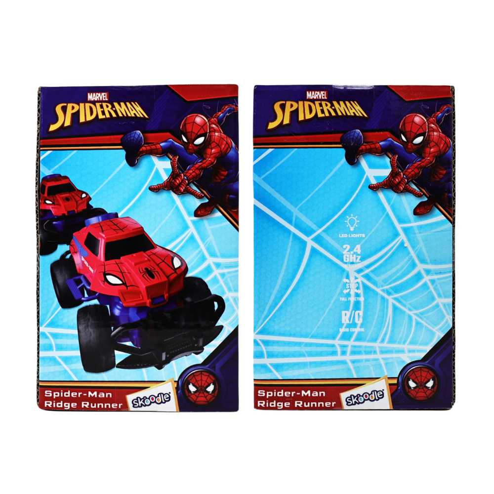 مارفل - سيارة سبايدرمان ريدج رانر للتحكم عن بعد - متعددة الألوان