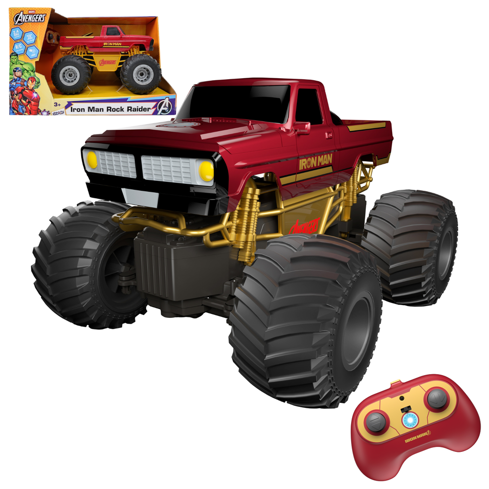 Marvel - Iron Man Rock Raider RC Toy Car - Multicolor