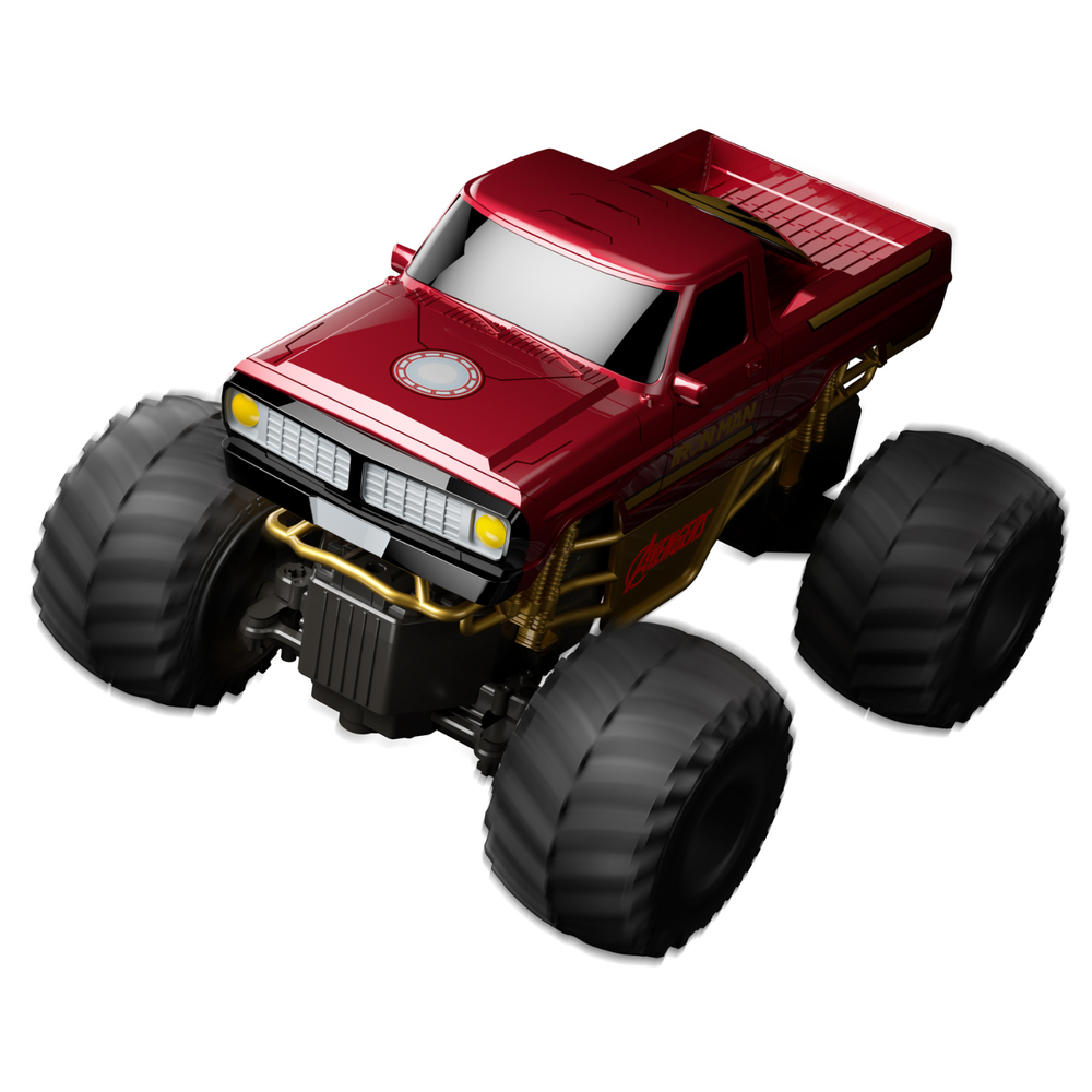 Marvel - Iron Man Rock Raider RC Toy Car - Multicolor