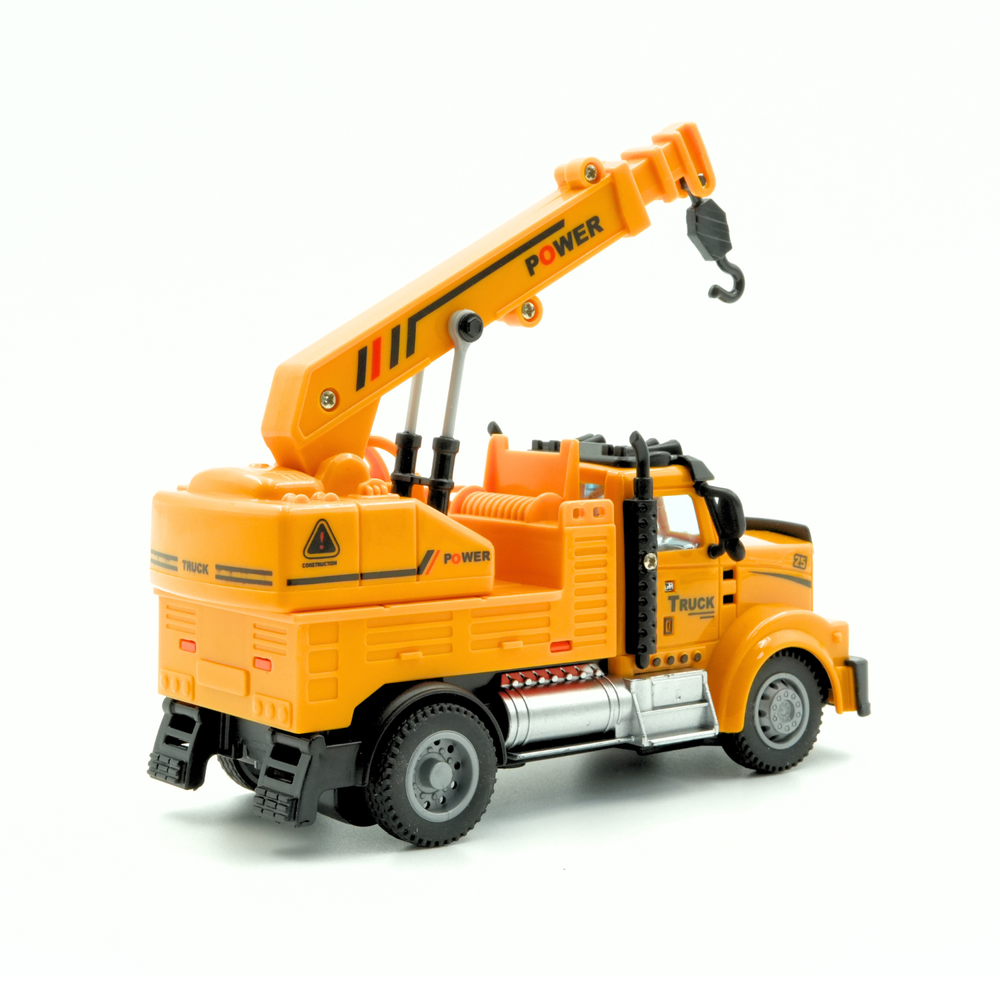 ريدريدج - سيارة بناء زاحفة صغيرة تعمل بجهاز تحكم عن بعد بمقياس 1/64 - أصفر