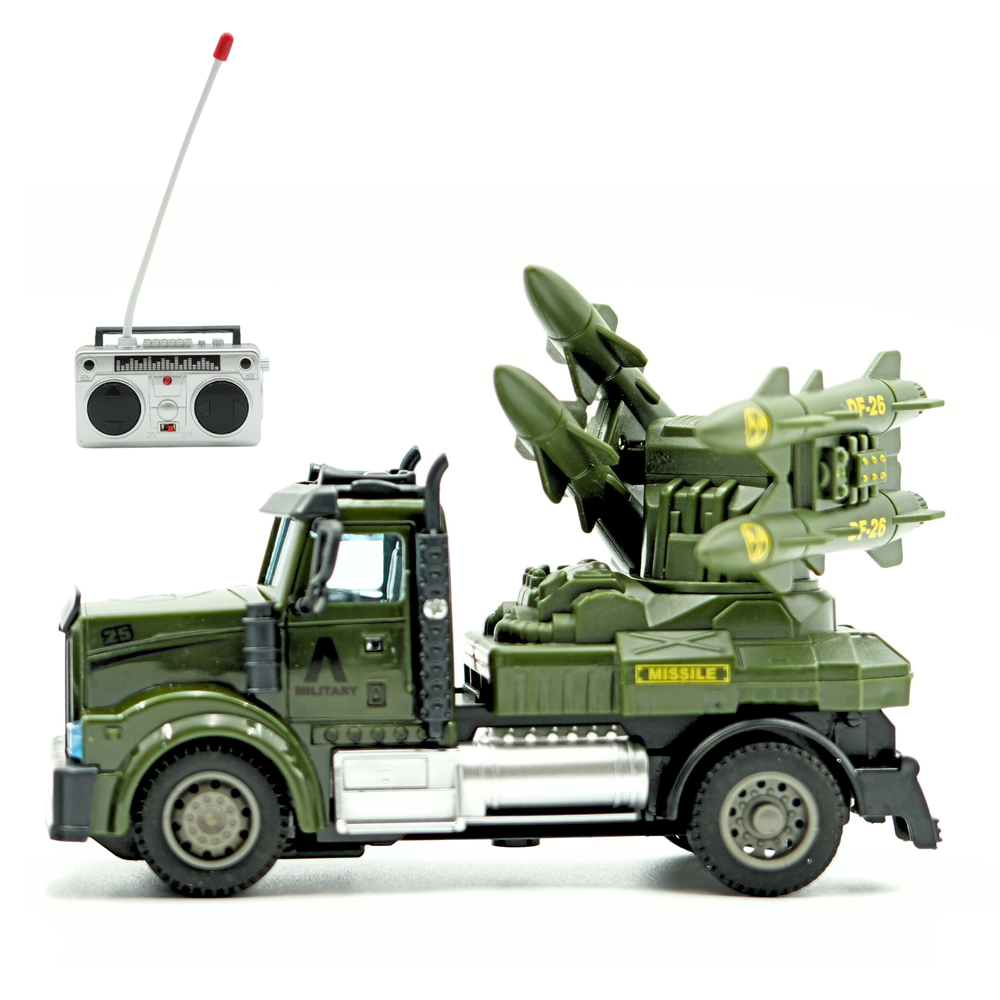 ريدريدج - صاروخ عسكري صغير للتحكم عن بعد بمقياس 1/64 - أخضر