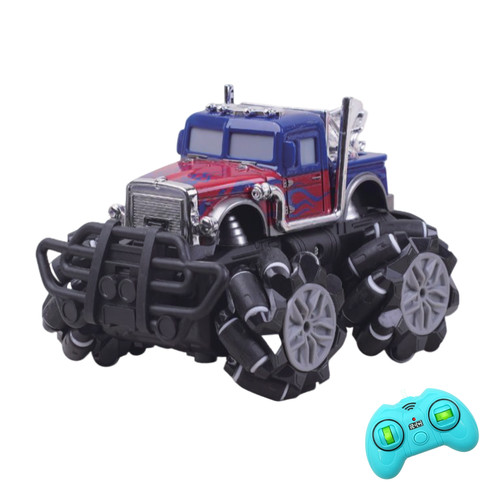 ريدريج - سيارة روك رينجر صغيرة تعمل بجهاز تحكم عن بعد بمقياس 1/64 - أزرق