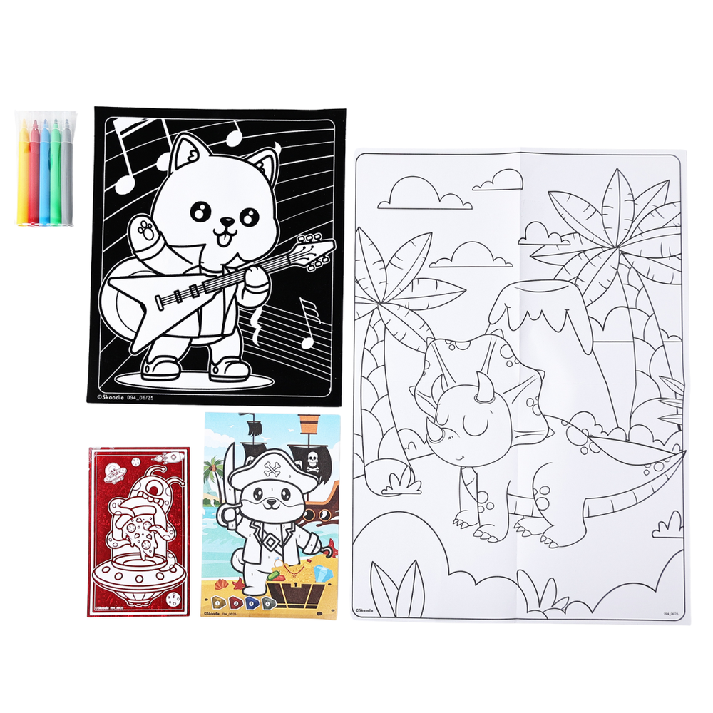 Skoodle - Super Deluxe Poster Set - Multicolor