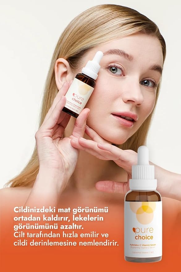 Pure Choice - Brightening Vitamin C Care Serum - 30ml