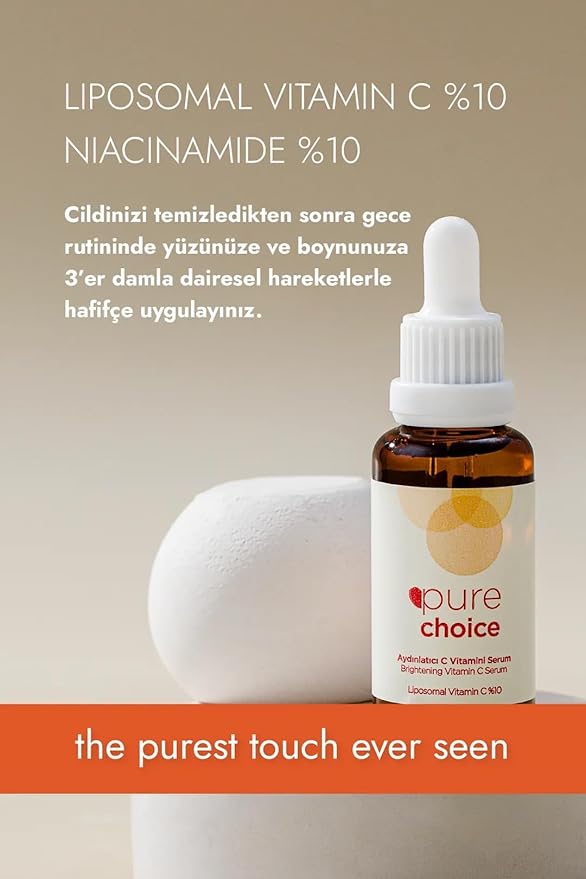 Pure Choice - Brightening Vitamin C Care Serum - 30ml