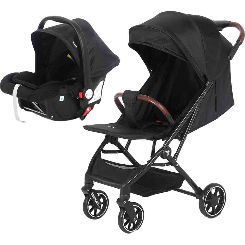 Teknum - Cabin Plus Travel Stroller & Infant Car Seat Set - Multicolor - 2 Pcs