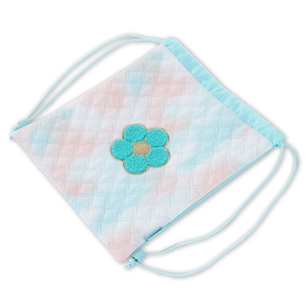 Eazy Kids - Drawstring Bag - Daisy Flower Green