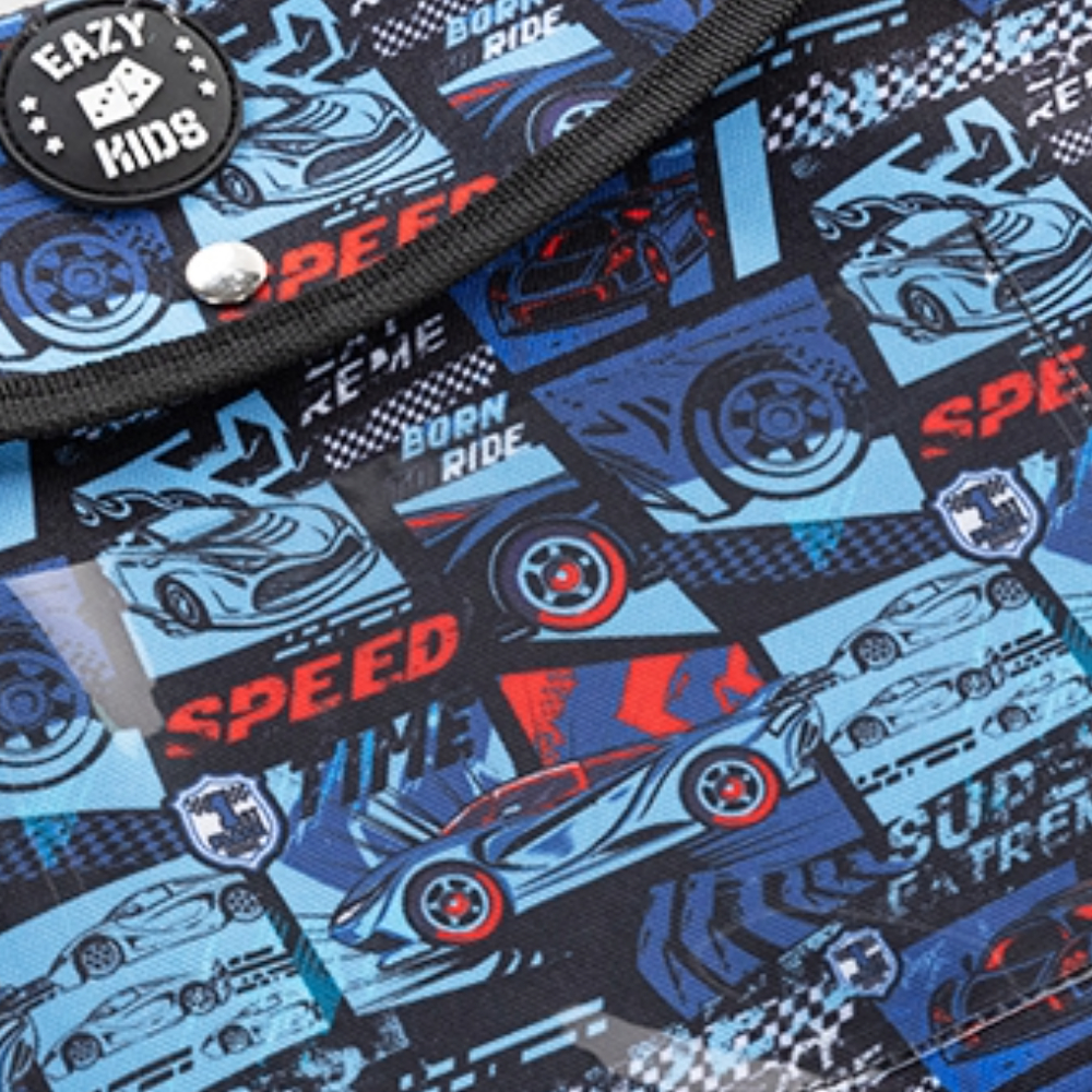 إيزي كيدز - مجلد ملفات - سباق دريفت - أزرق