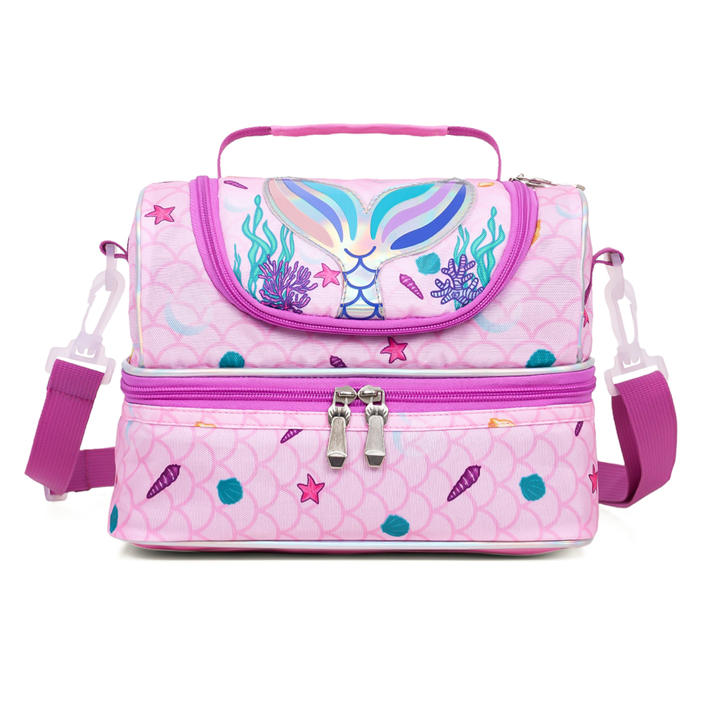 Eazy Kids - Dual Compartment Lunch Bag - Mermaid