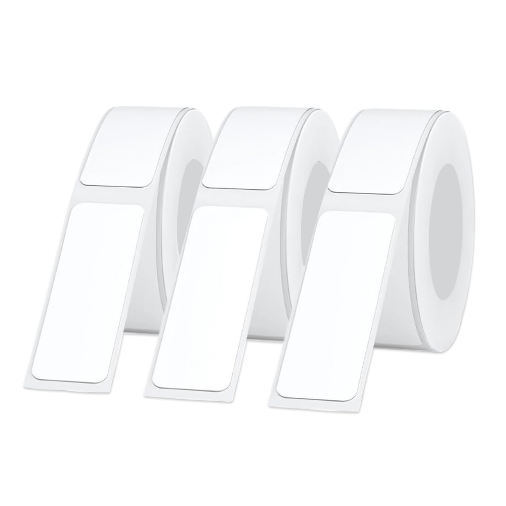 Eazy Kids - Mini Label Maker Printer Rolls Set Of 3 - White