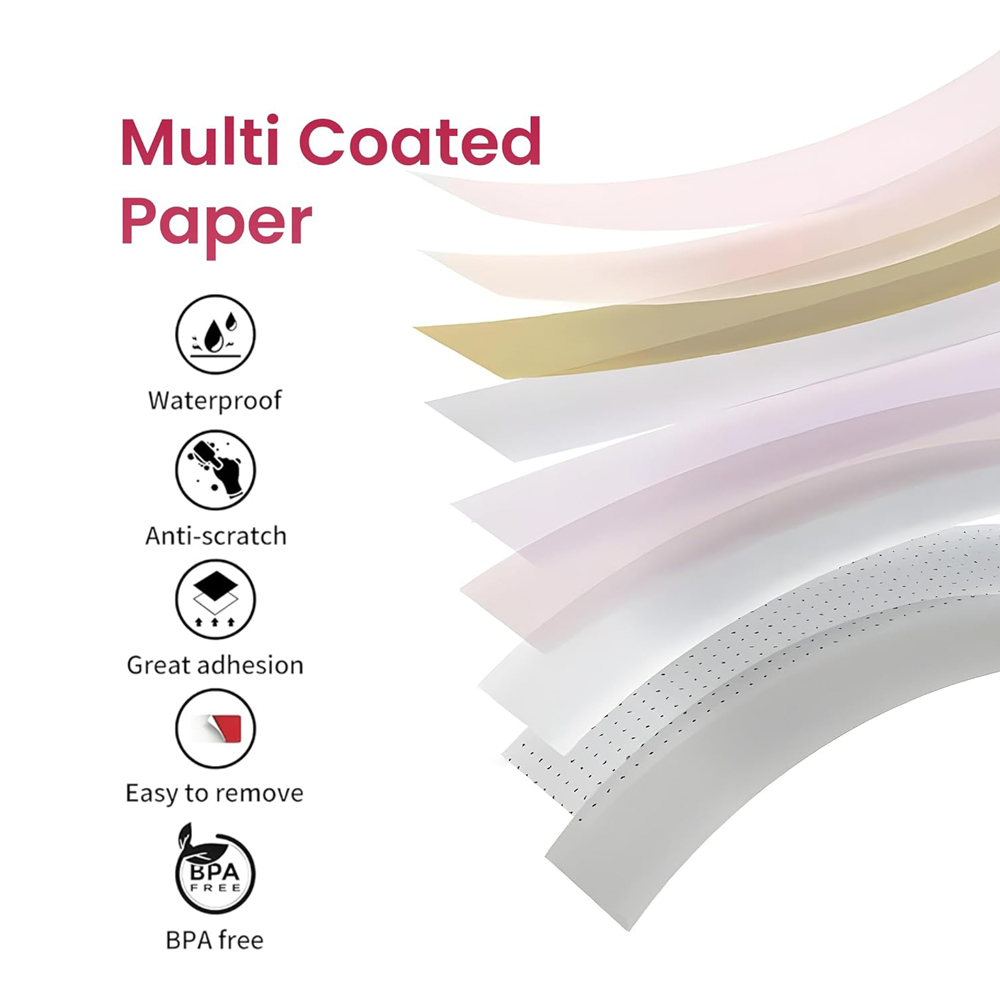 Eazy Kids - Mini Label Maker Printer Rolls Set Of 3 - White