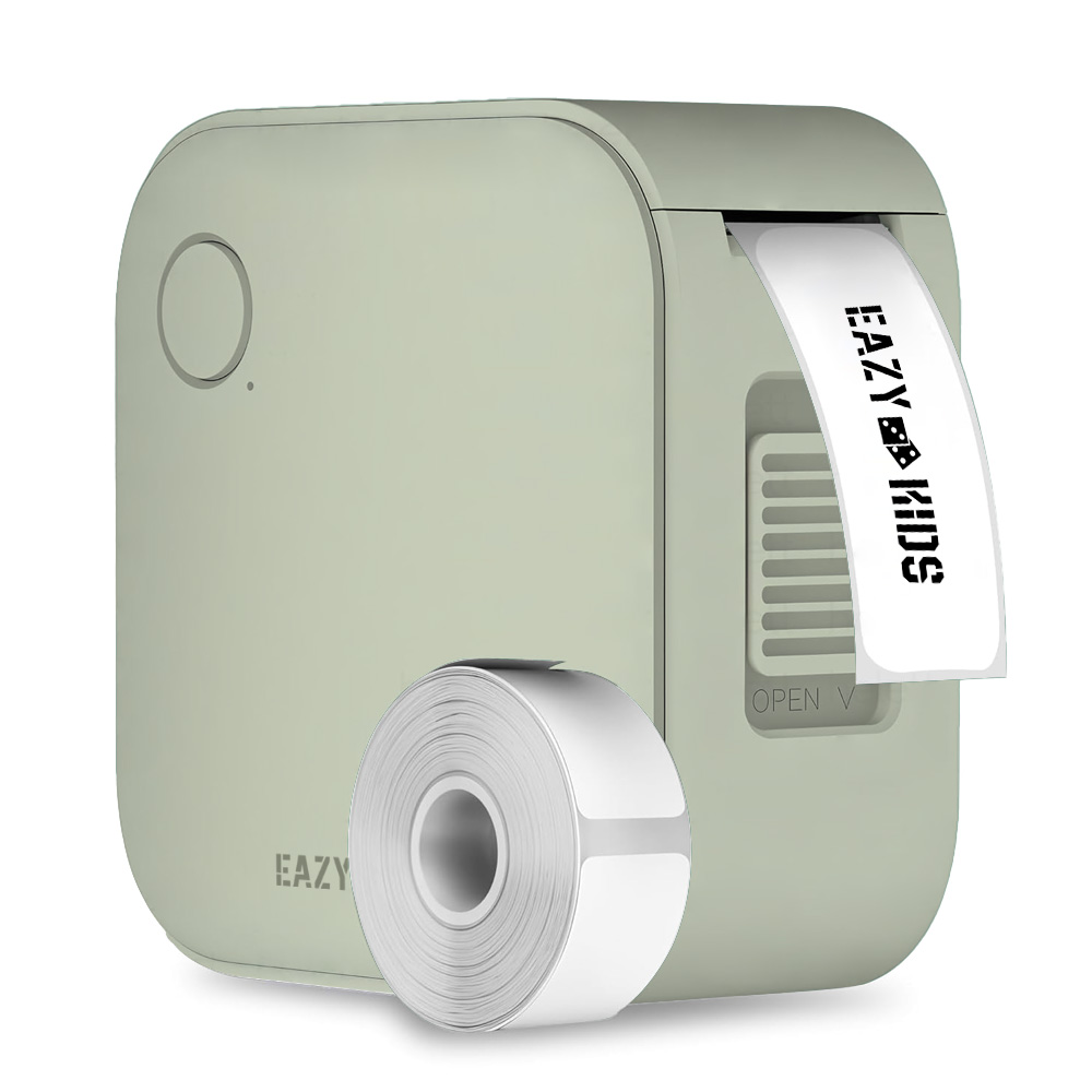 Eazy Kids - Mini Label Printer With 180 Labels Roll - Multicolor