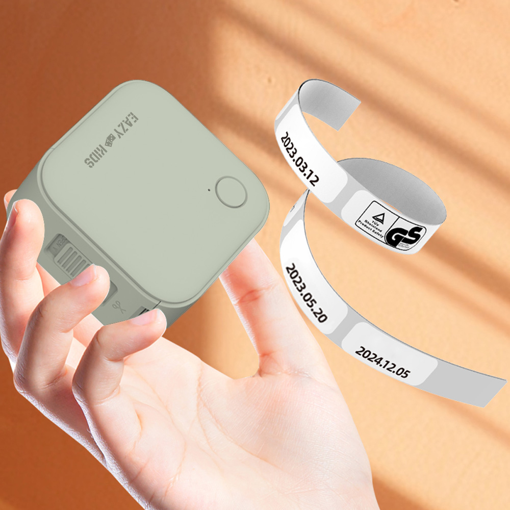 Eazy Kids - Mini Label Printer With 180 Labels Roll - Multicolor