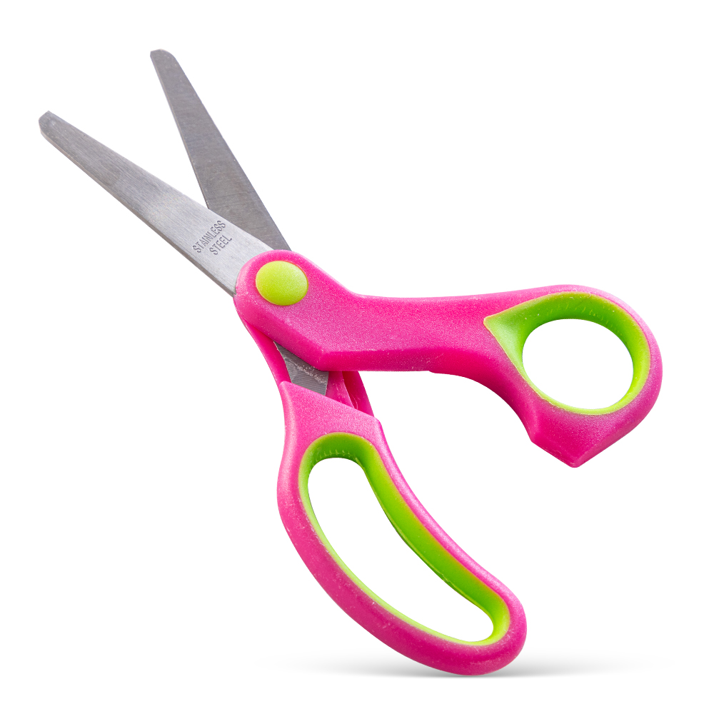 Eazy Kids - School Scissors For Kids - Pink