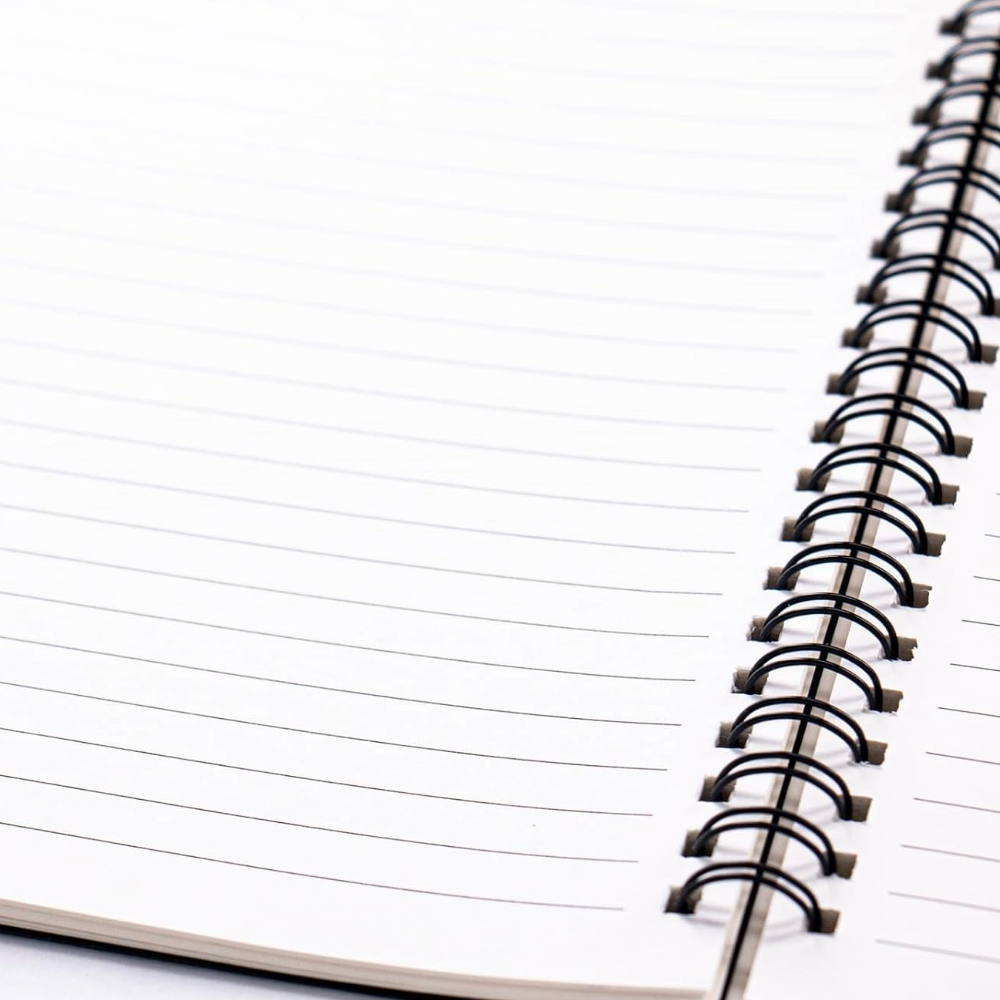 إيزي كيدز - دفتر يوميات لولبي - فراشات - بنفسجي