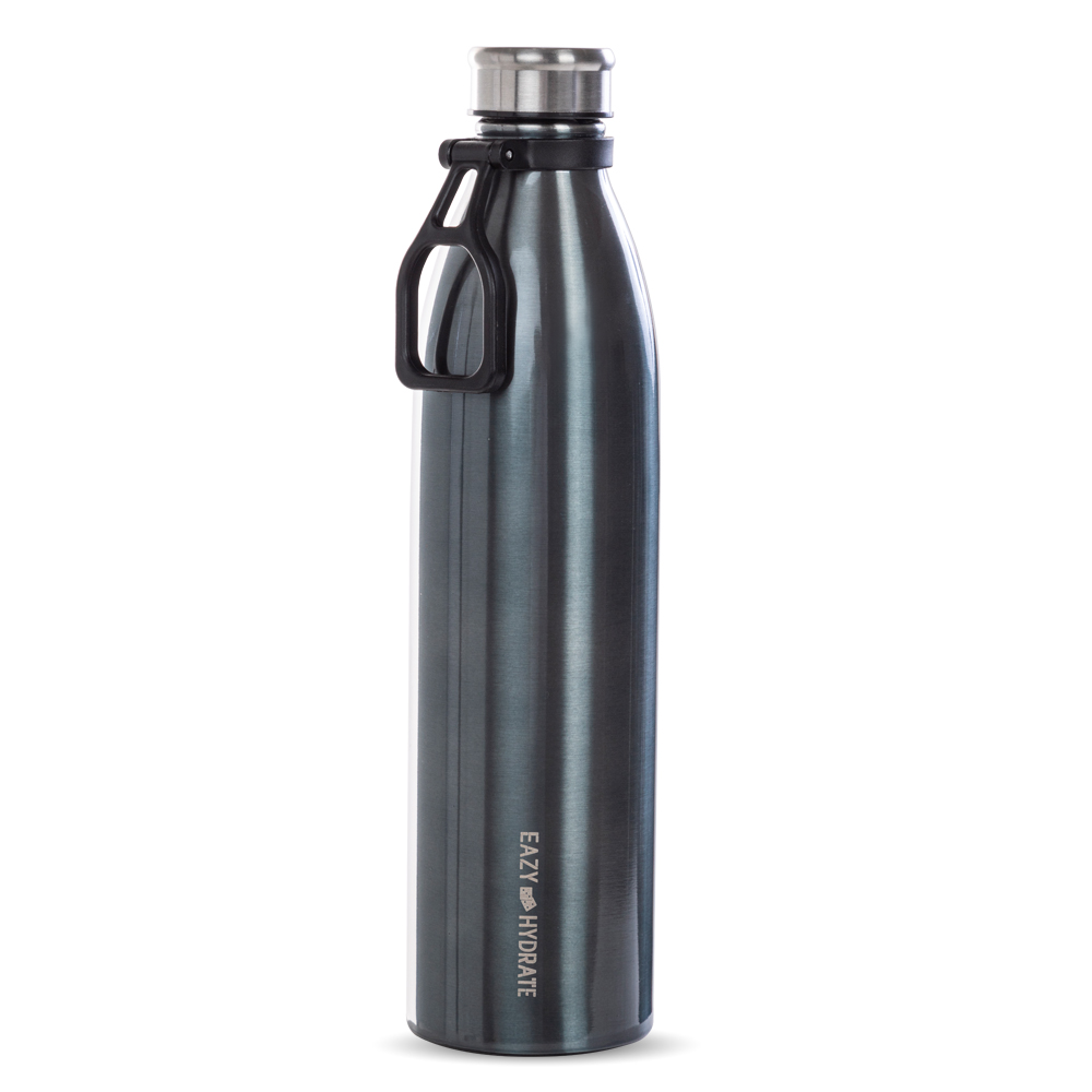 Eazy Kids - Stainless Steel Water Bottle 1150ml - Black